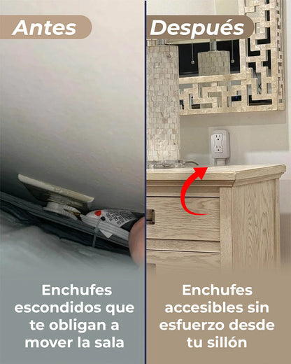 PowerEasy® - Acceso fácil a tomas ocultos