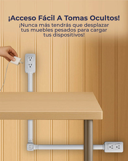 PowerEasy® - Acceso fácil a tomas ocultos