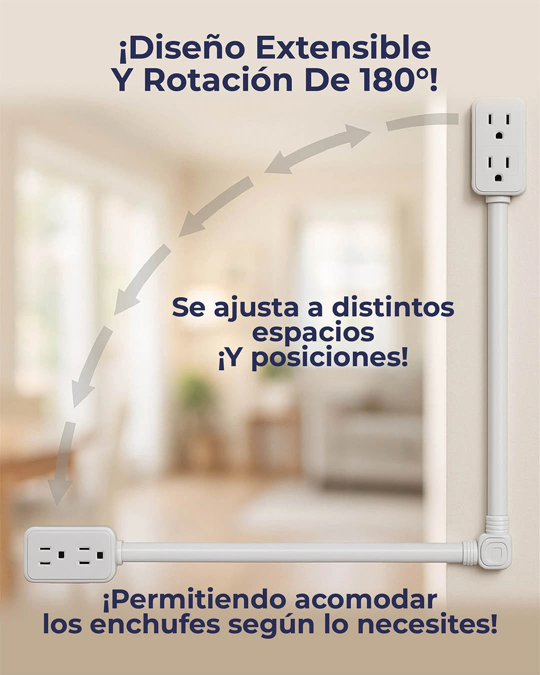 PowerEasy® - Acceso fácil a tomas ocultos
