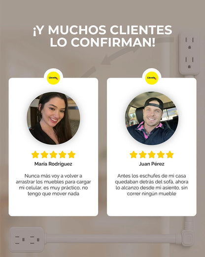PowerEasy® - Acceso fácil a tomas ocultos
